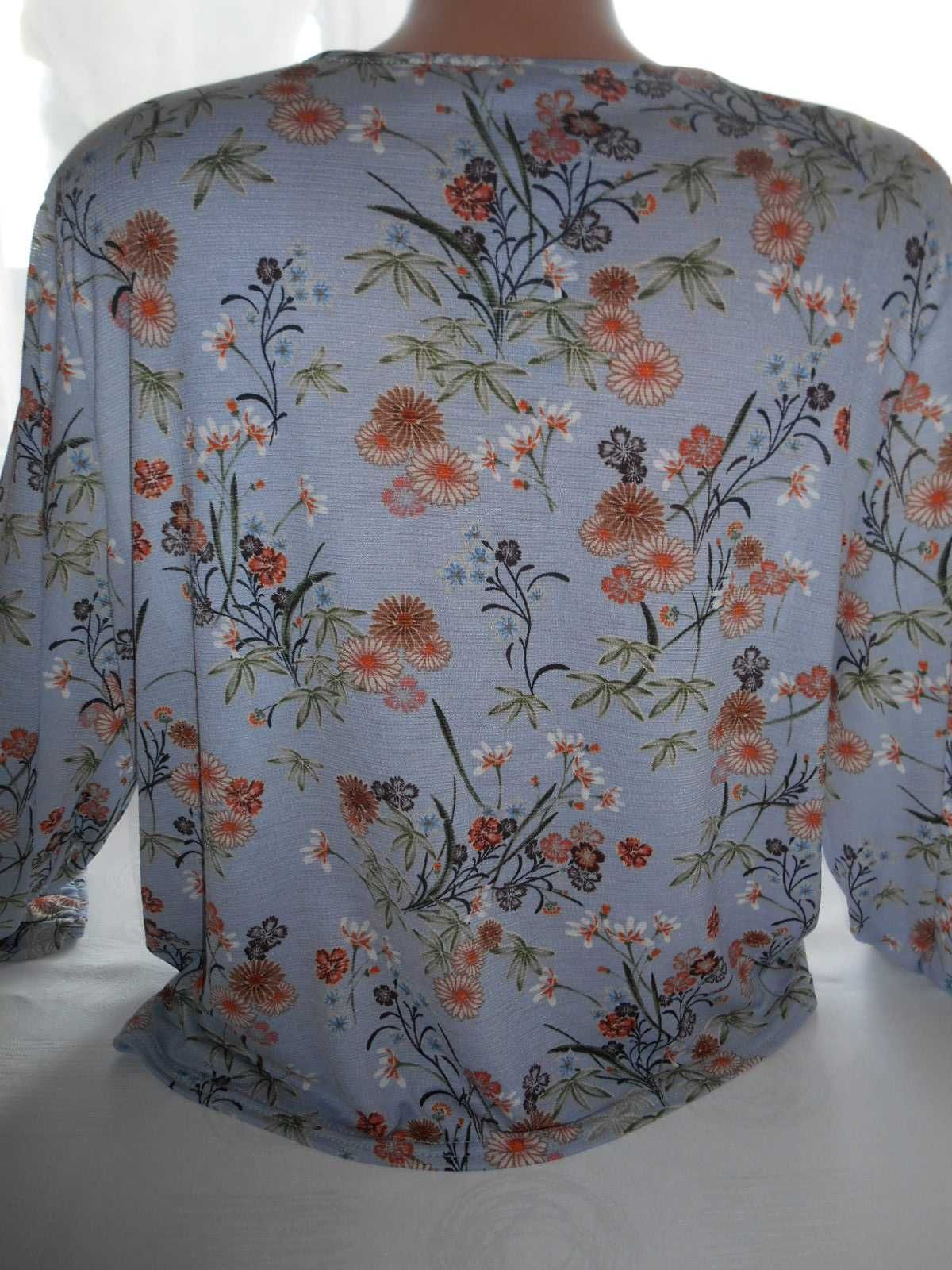 Блуза блузон блузка  с узлом / завязками