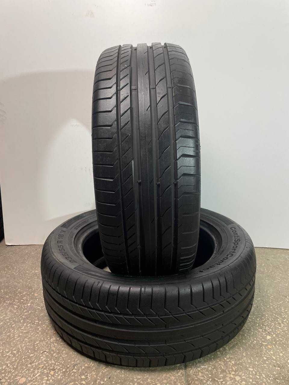 Пара літніх шин 235/55 R18 100V Continental SportContact 5 ContiSeal