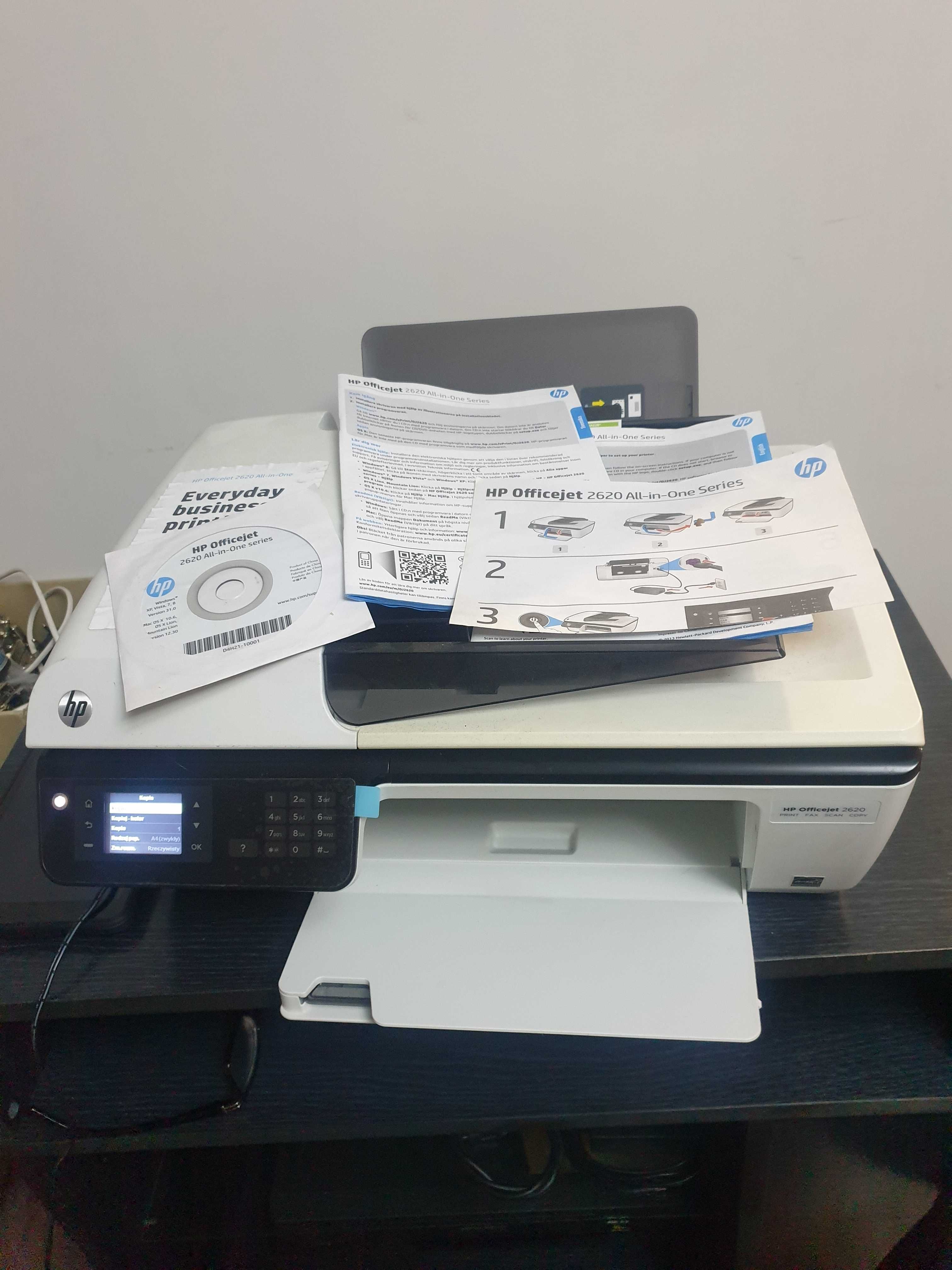 HP Officejet 2620 drukarka fax scaner kopiarka