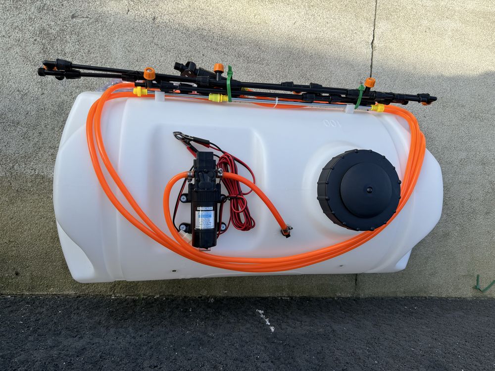 Pulverizador 100 litros para atv