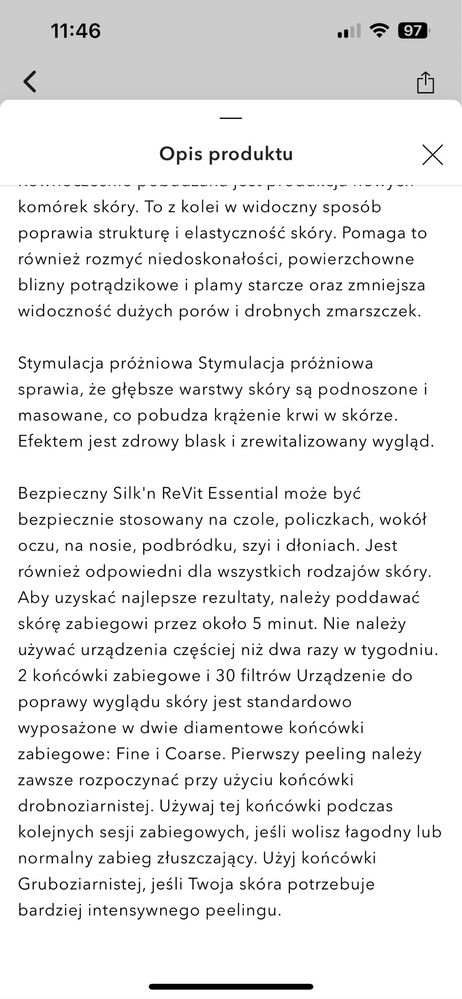 Urządzenie do mikrodermabrazji diamentowej