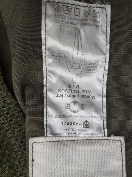 Mundury letni  i zimowy M/S