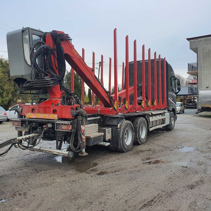 Volvo FH 500 do drewna lasu hds Epsilon 160L