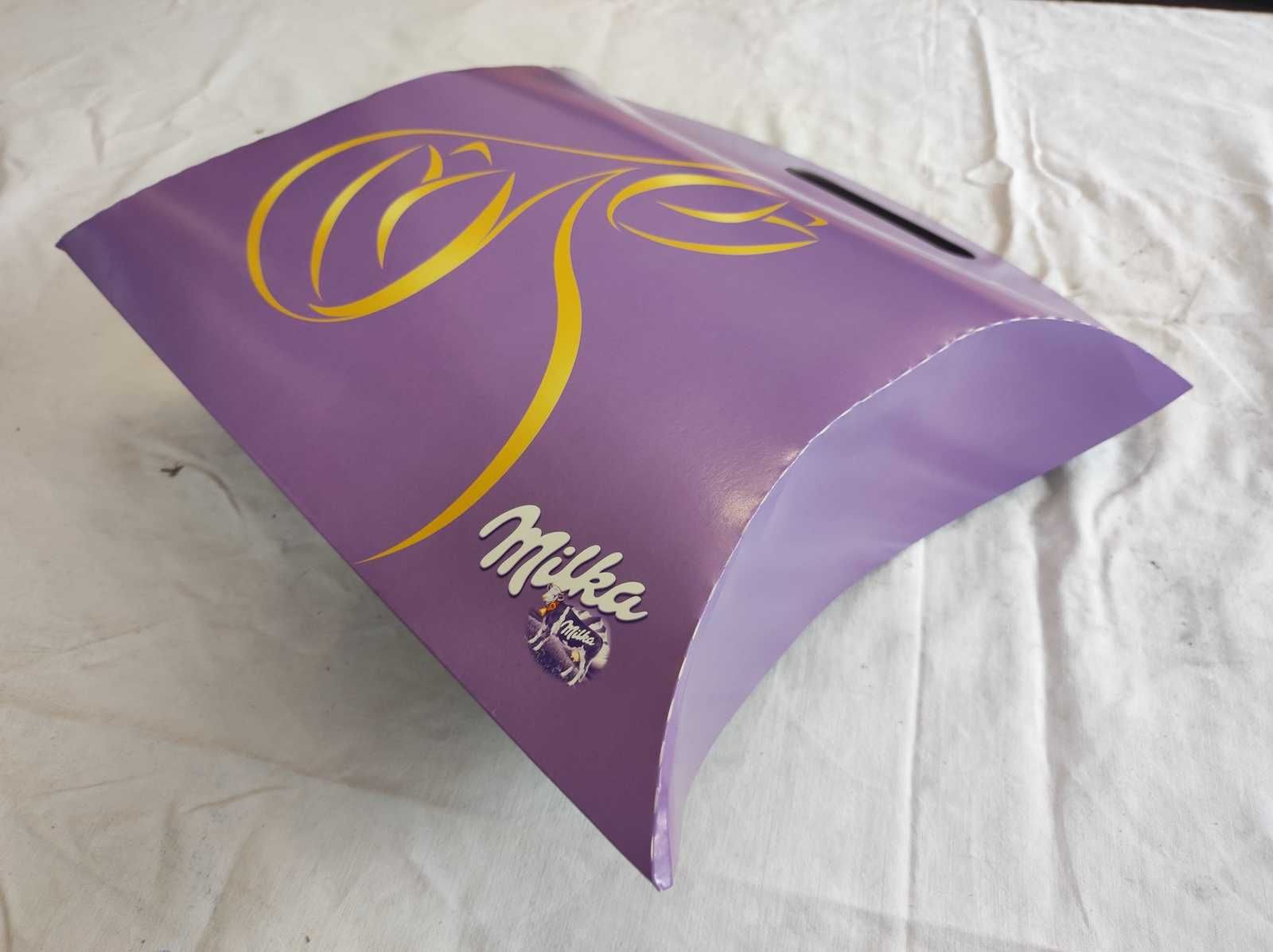 MILKA opakowanie prezentowe z kartonu - 10 sztuk