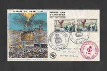 Envelope do 1º Dia. França 1955