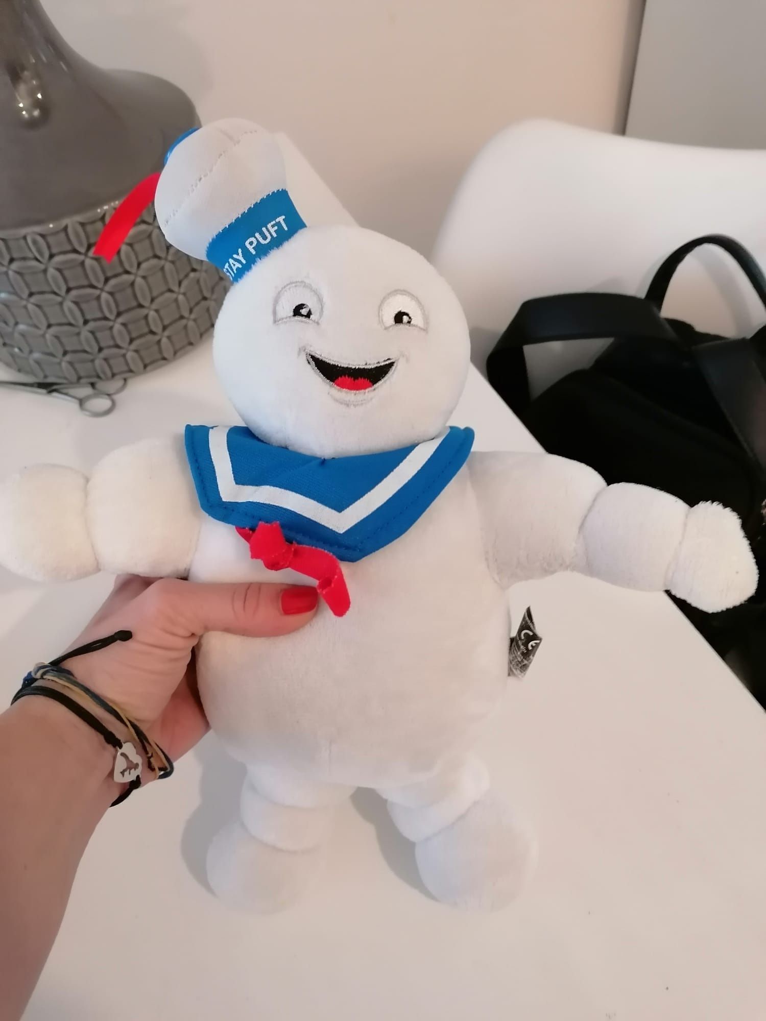 Peluche dos ghostbusters, marshmallow man