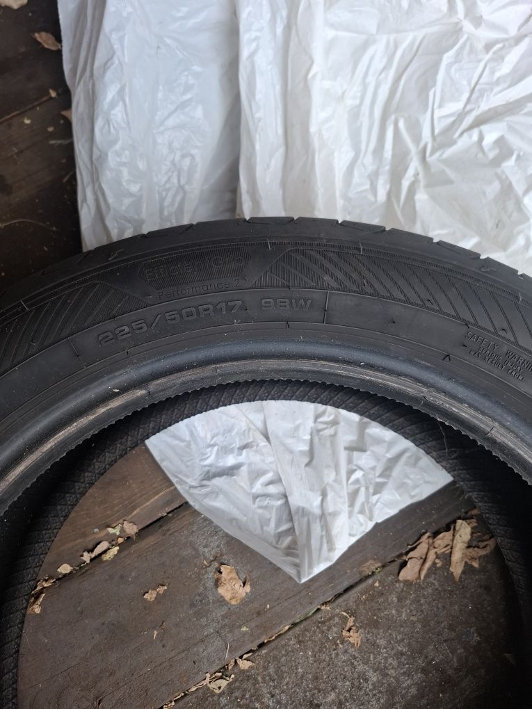 Opony goodyear 225x50xR17 4sztuki