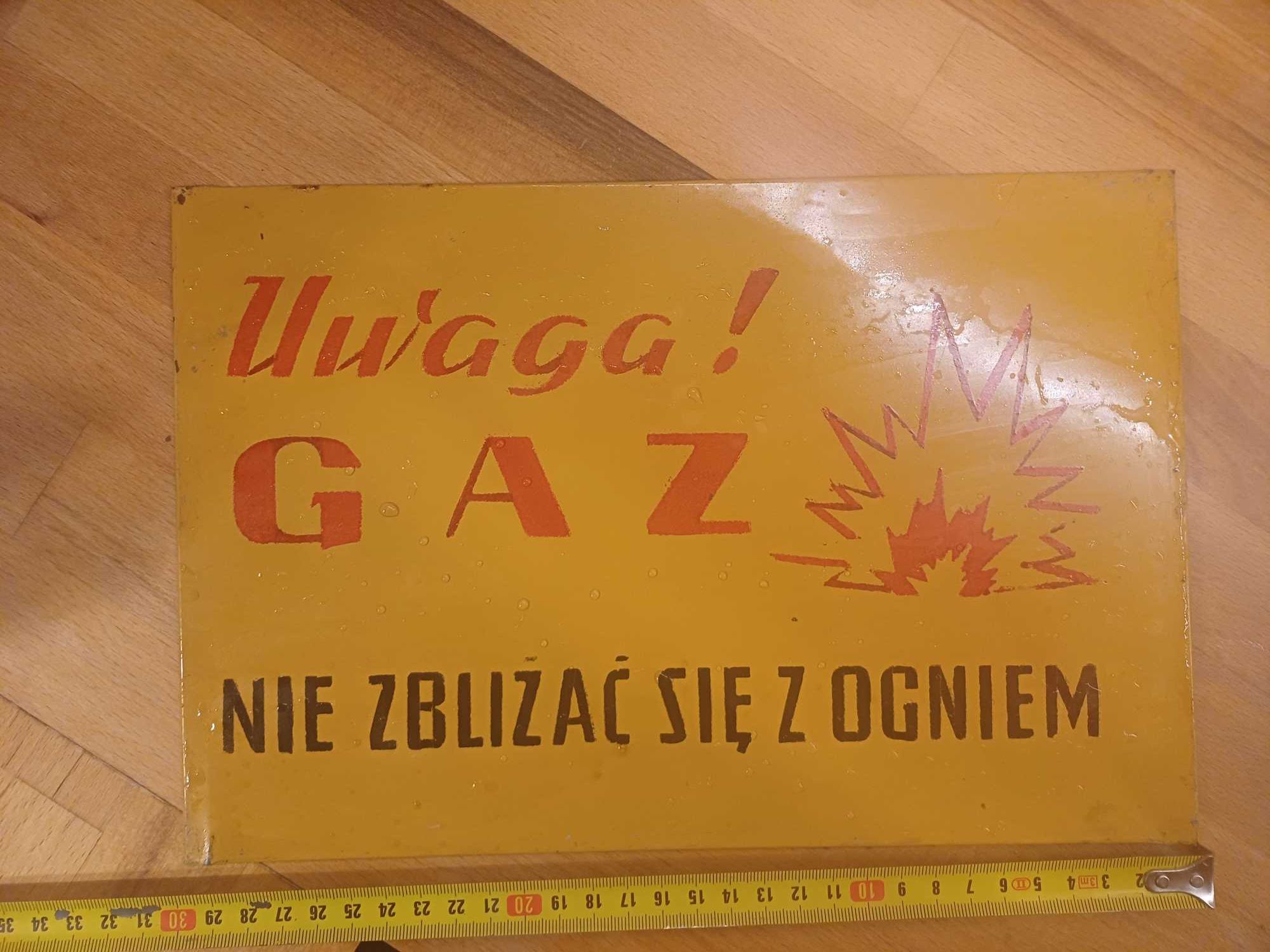 Tablica informacyjna PRL