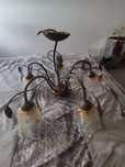 Lampa sufitowa 5 kloszy