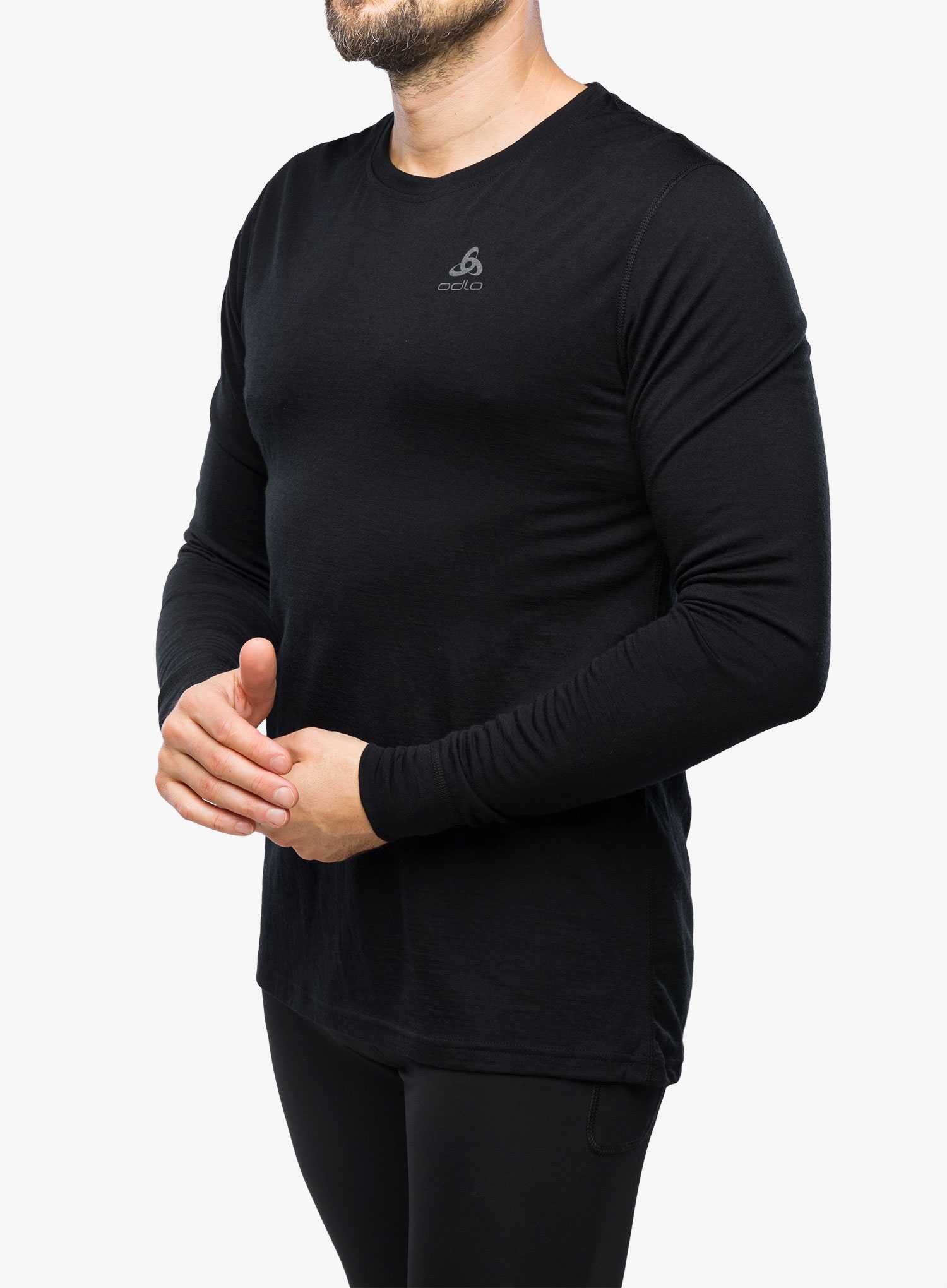 Термокофта odlo merino 200 mens. s. оригинал. шерсть icebreaker