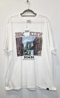 T-shirt VINTAGE SUPPLY Brooklyn Dumbo Manhattan Bridge roz. XL