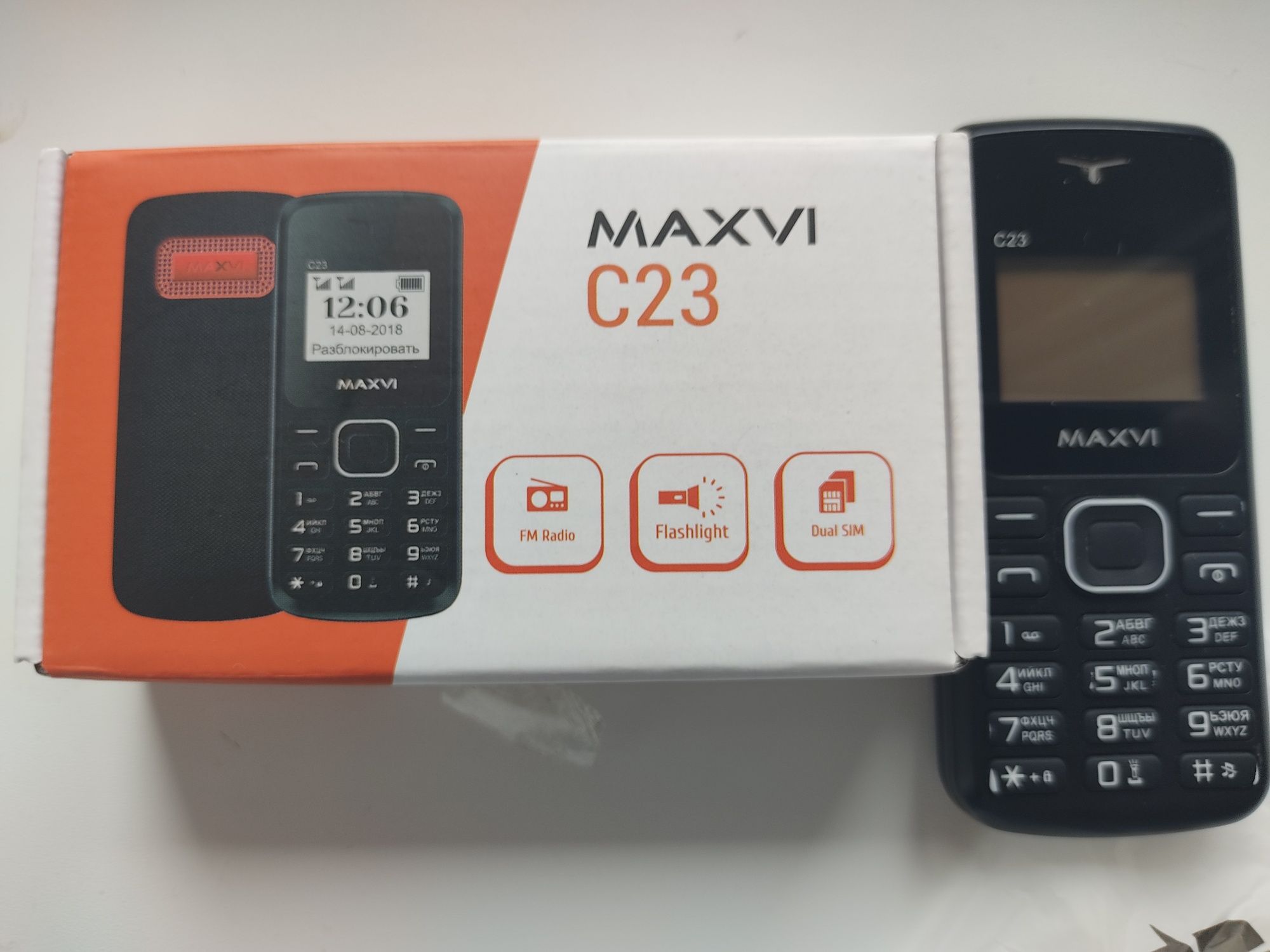 Новый телефон Maxvi C23