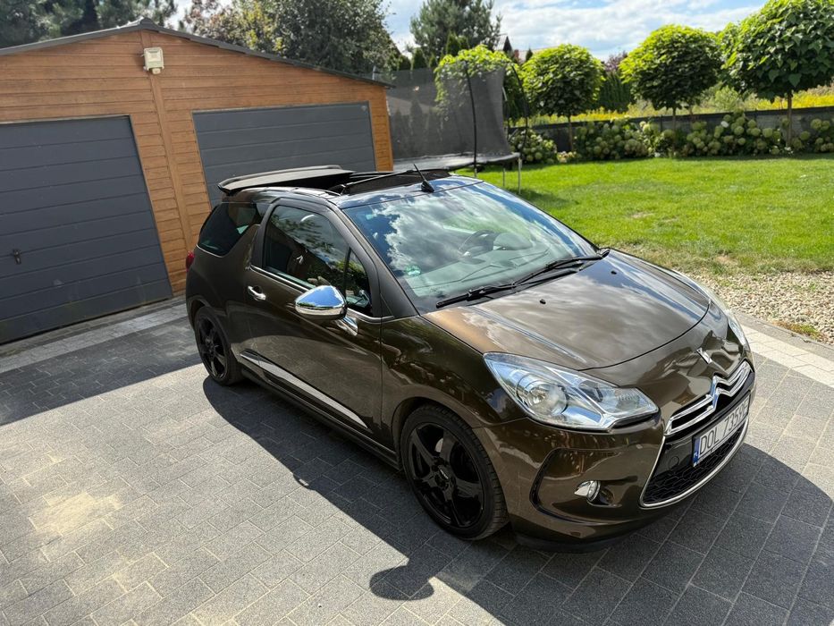 Citroën DS3 1.6 159 KM | 2013 | Hickory Brown | 160 000 km