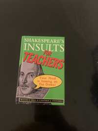 Livro - Os insultos de Shakespeare aos professores