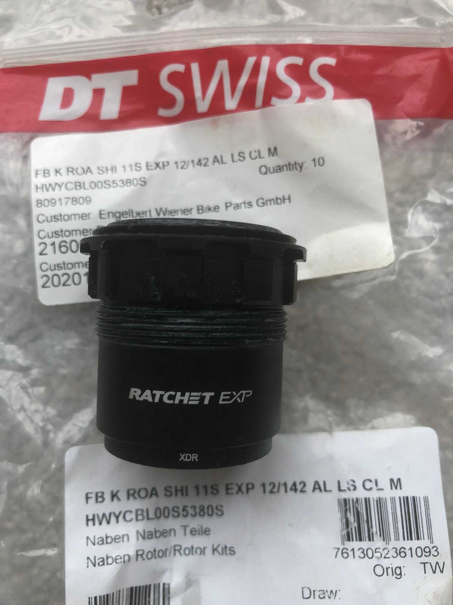 Bębenek DT Swiss Sram XD Ratchet EXP Ceramic 12s