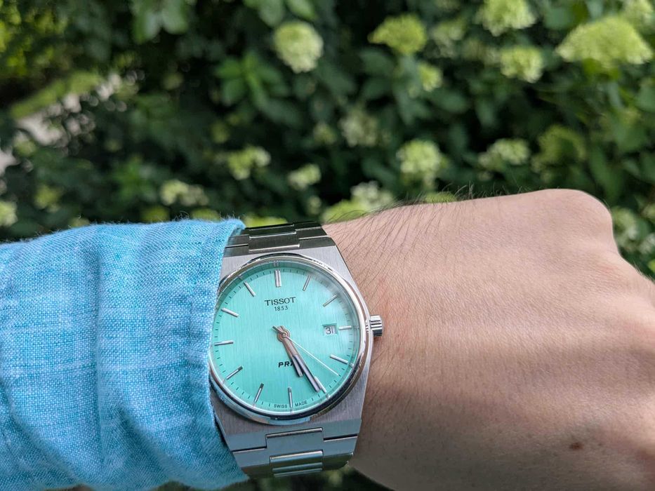 Tissot PRX Tiffany Blue T137.410.11.091.01