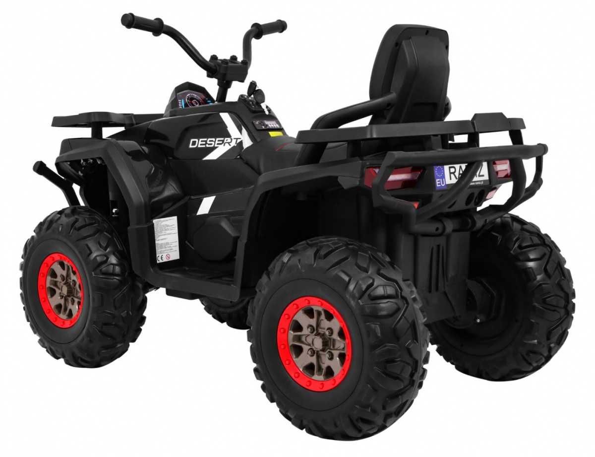 Pojazd Quad dla dzieci ATV Desert 4x4 czarny XMX-607