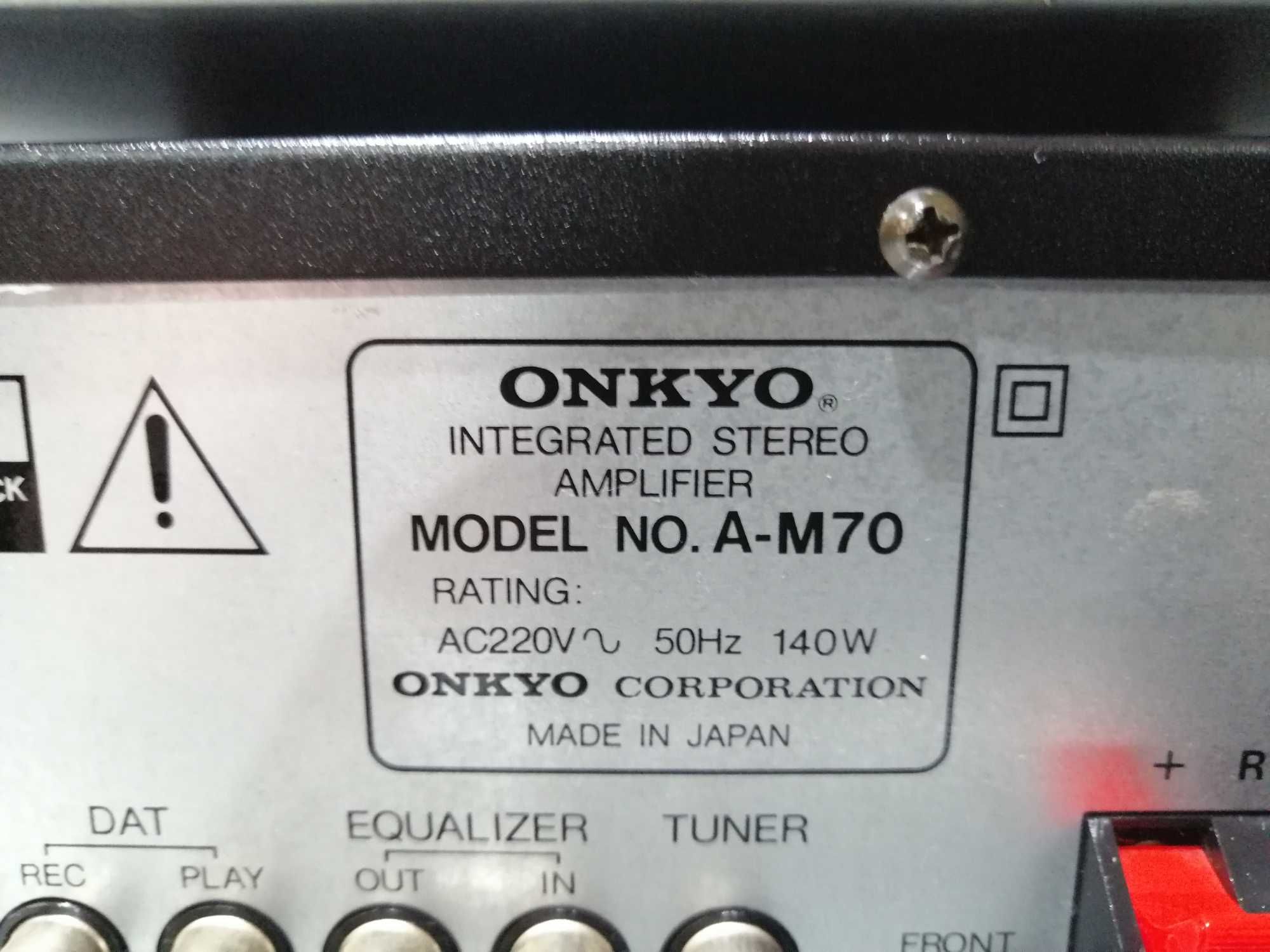 Wzmacniacz Onkyo A-M70 + Tuner Onkyo T-M70