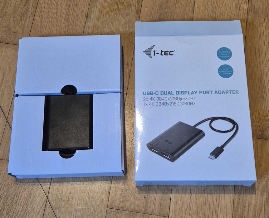 I-tec USB-C dual Display Port Video 2x Display