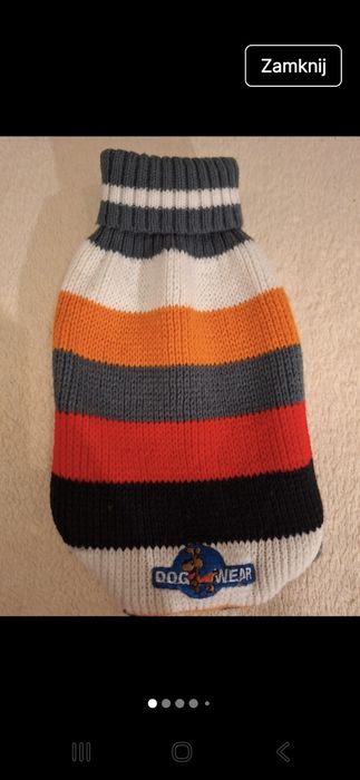 Sweterek dla małego pieska