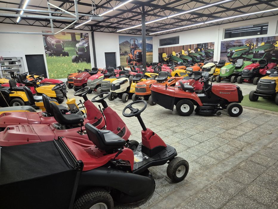 Traktorek kosiarka Husqvarna Briggs manual kosz solidna