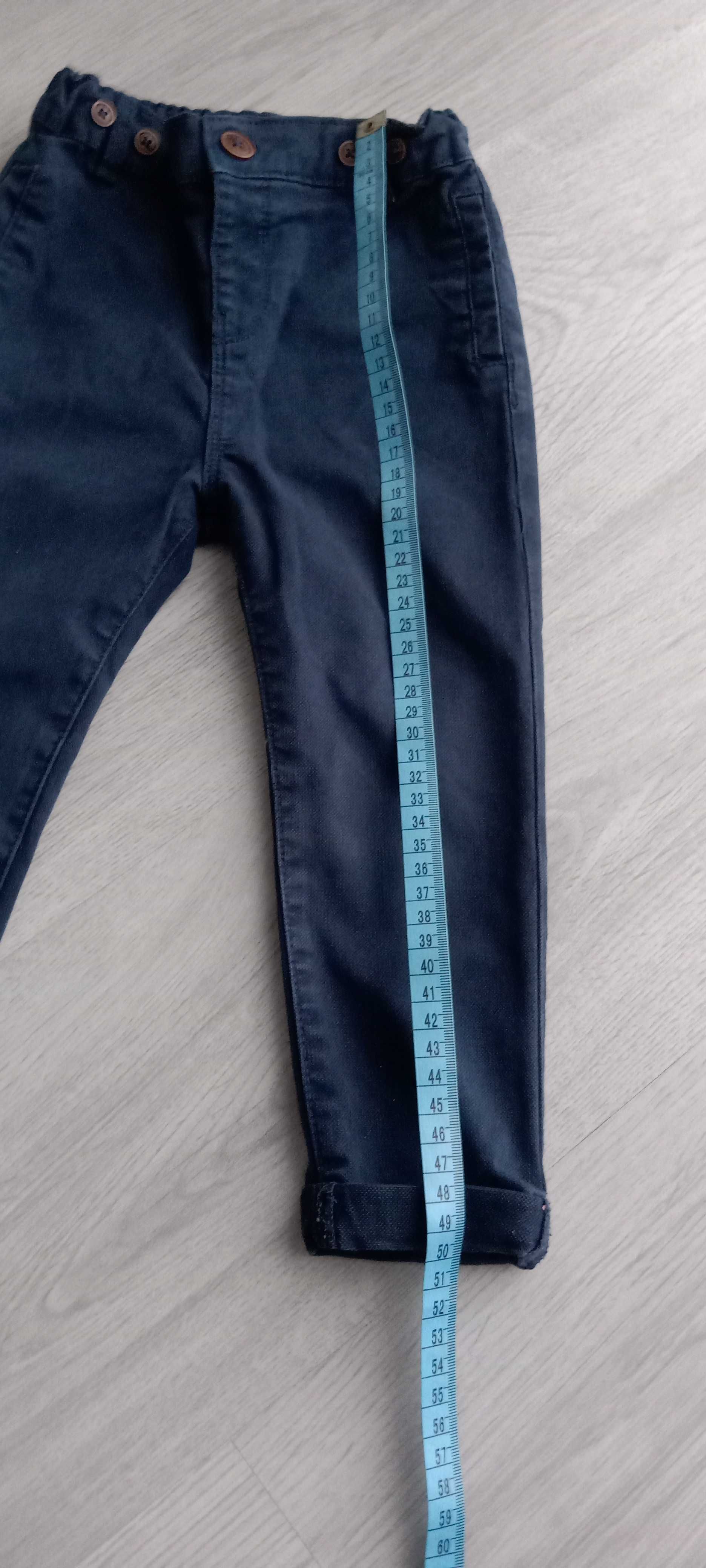 Spodnie chłopięce bawełniane 92cm