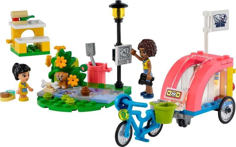 Zestaw LEGO Friends 41738 Rower do ratowania psów używany