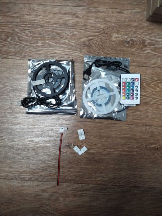 Светодиодная лента 5v с USB,сенсорным вкл/выкл., регулировкой яркости.