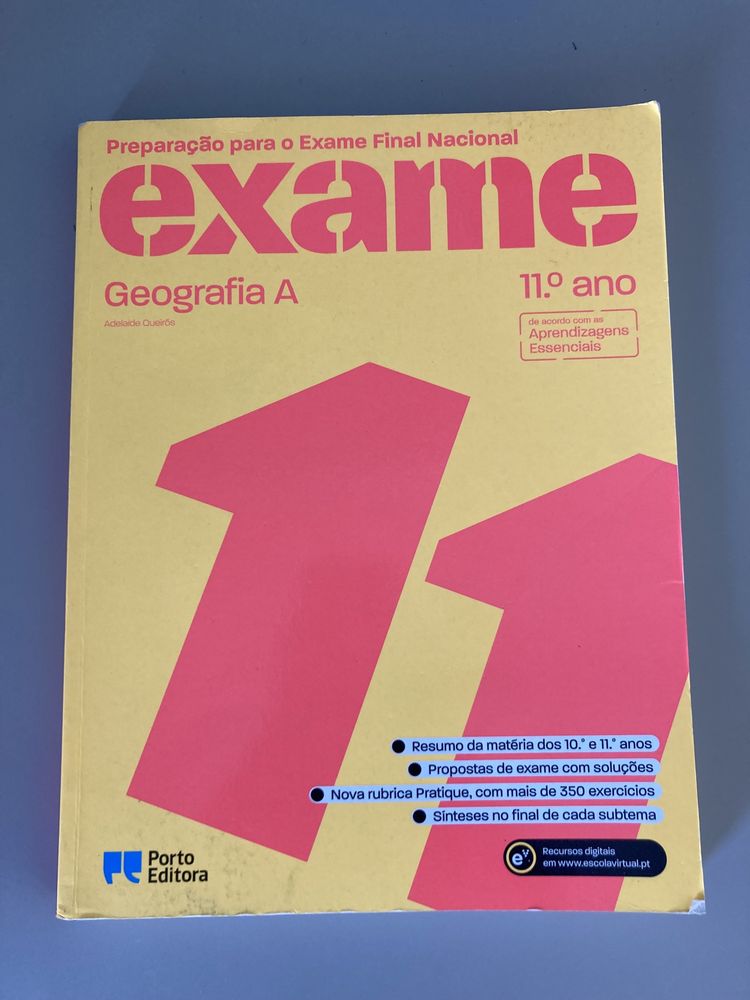 Livro Geografia para preparação do exame nacional