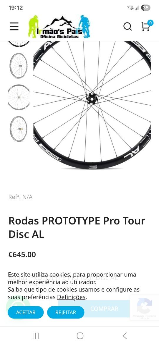 Bicicleta wrc carbono e disco nova