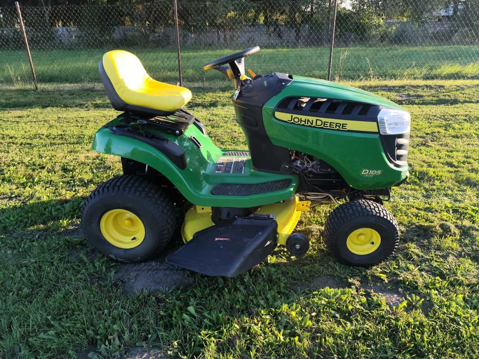 Kosiarka traktorek john deere d105