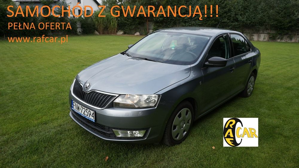 Škoda RAPID zarejestrowany, ubezpieczony. Gwarancja. Polecam!!!