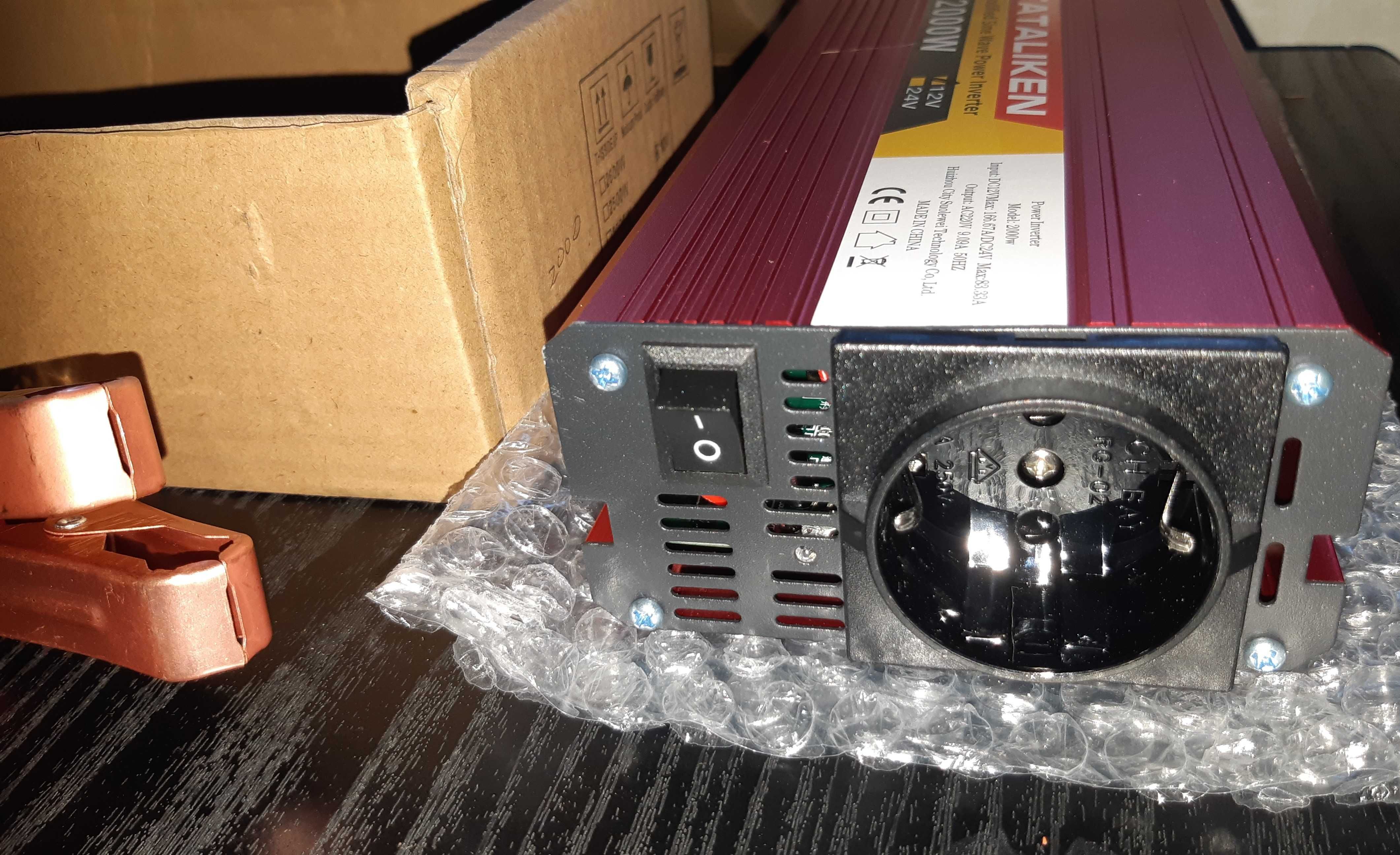 Инвертор Tataliken 800/2000w (модифицированный синус), 12/220v