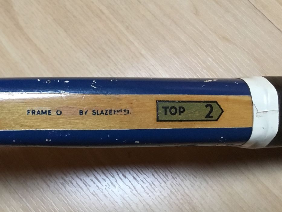 Raquete de ténis antiga Slazenger