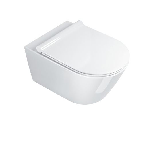 Catalano Zero zestaw miska WC NewFlush bezrantowa wisząca 55cm Slim