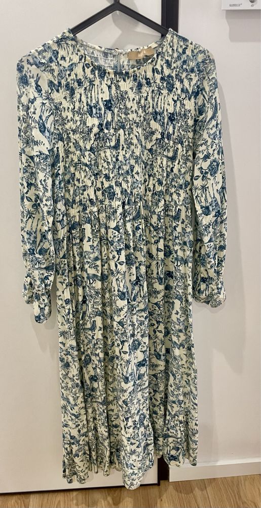 Vestido Lolita azul e branco