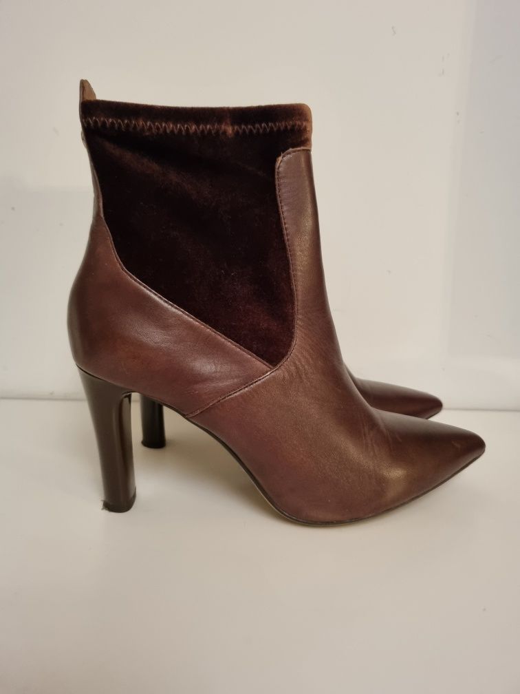 Buty damskie Caprice  skóra, zamsz rozm 37,5