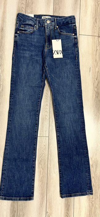 Джинси Zara висока посадка 34 36 розмір