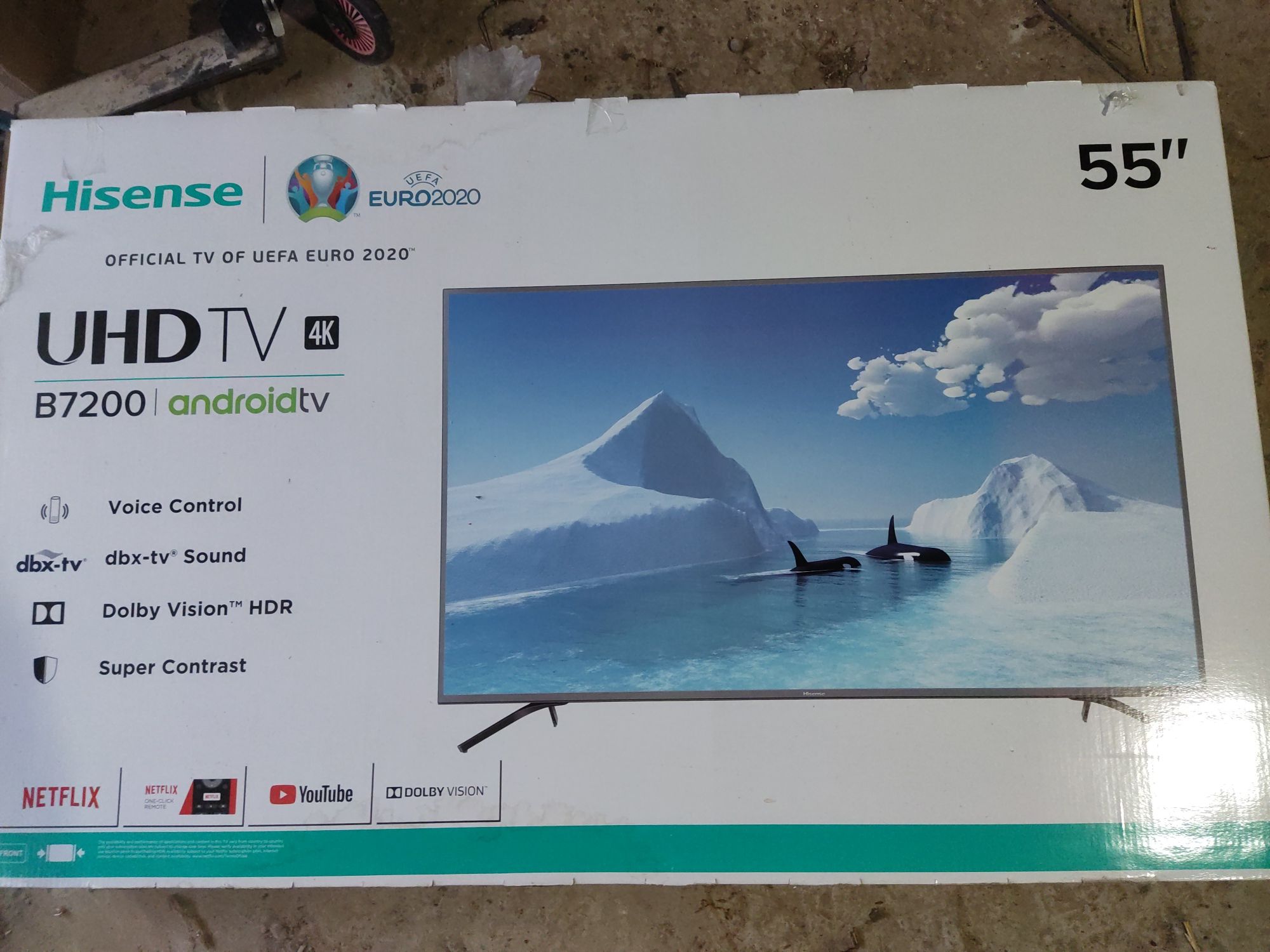 Телевізор HISENSE 55B7200UW