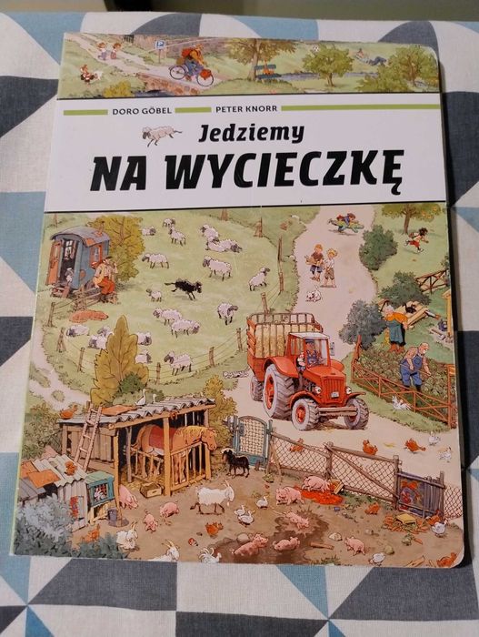 Książka dla dzieci - wyszukiwanka "Jedziemy na wycieczkę"