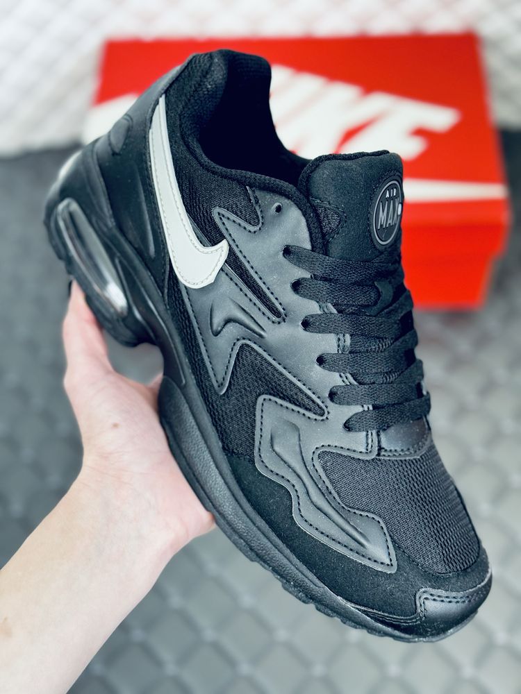 Кроссовки весенние мужские Nike Air Max 2 Light black кросовки Найк