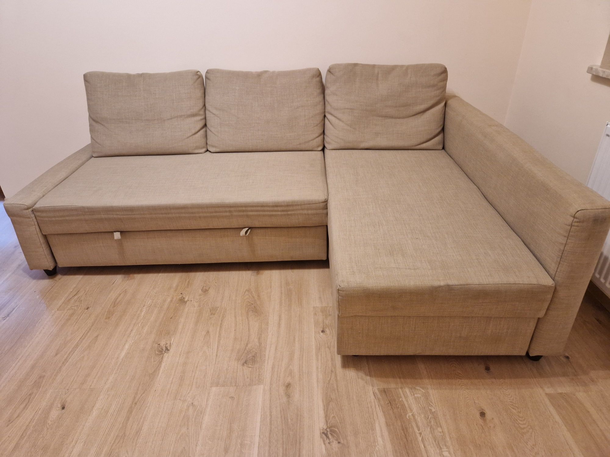 rezerwacja sofa, narożnik rozkładany z funkcją spania Ikea FRIHETEN