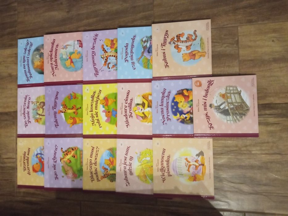 Zestaw książek Kubusia Puchatka