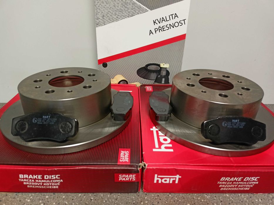 Fiat Ducato,Jumper,Boxer 94-06 Tarcze ham.tył /280mm/+klocki kpl./