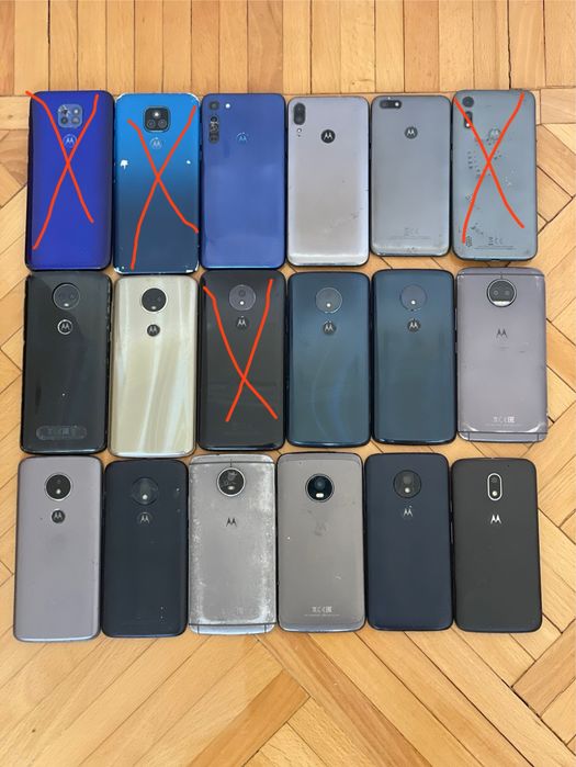 Лот Motorola 14 смартфонів телефонів