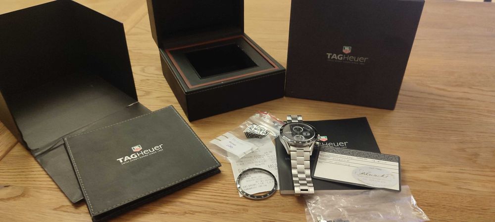 Piękny TAG Heuer Carrera Calibre 16 CV2010.BA0794