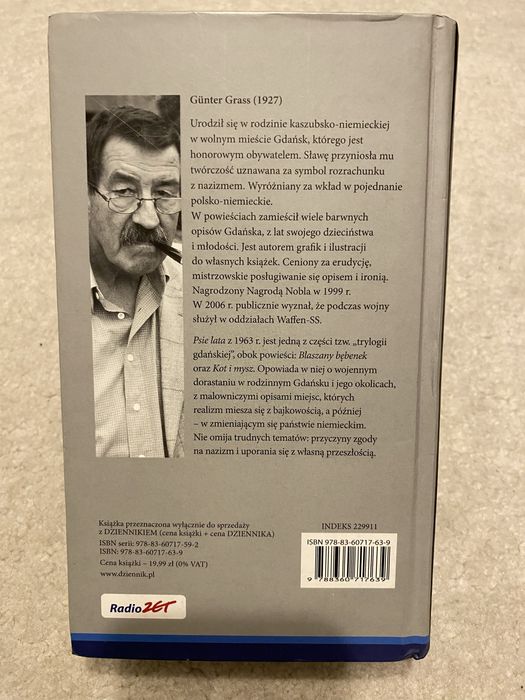 Książka Psie lata Günter Grass