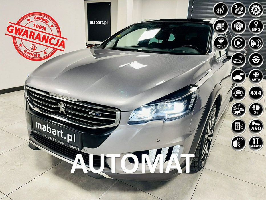 Peugeot 508 RXH2.0 Blue-HDi 180PS*Automat*Navi GPS*Alu*LED*PDC 360*Panorama*HeadUp