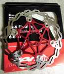 Tarcza hamulcowa 203mm pływająca RedCycling 6s śrub (za Shimano, Sram)