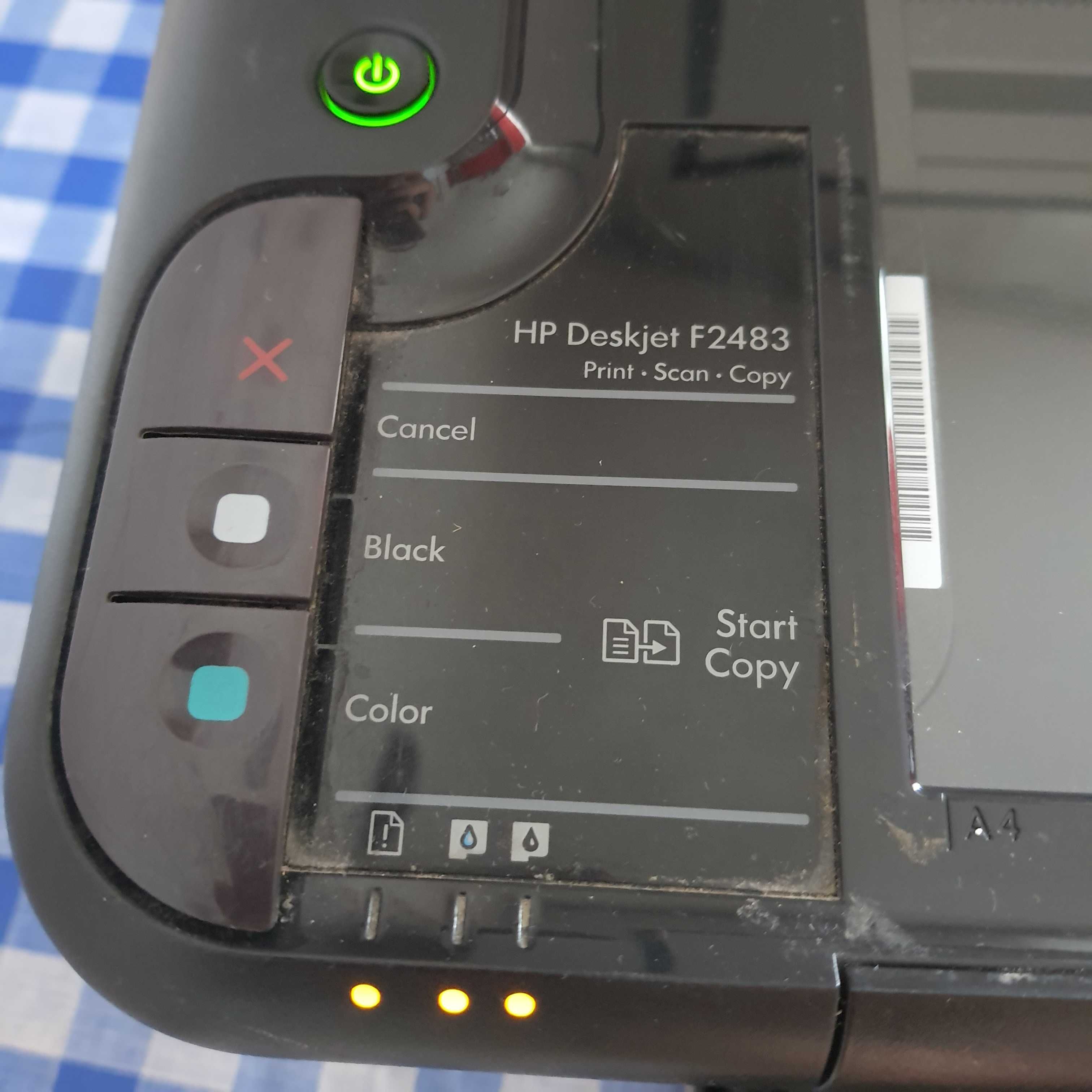 МФУ Принтер Сканер Копир струйний НР Deskjet F2483